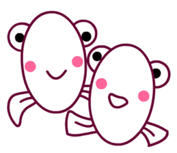 Living a Fishy Life sticker #12080340