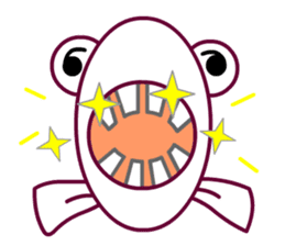 Living a Fishy Life sticker #12080341