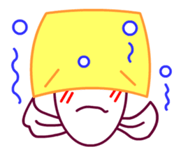 Living a Fishy Life sticker #12080343