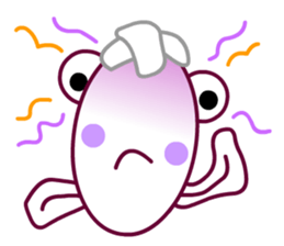 Living a Fishy Life sticker #12080352