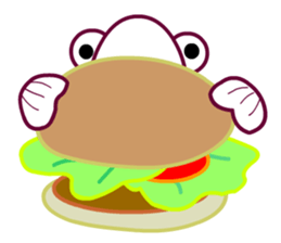 Living a Fishy Life sticker #12080353