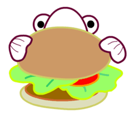 Living a Fishy Life sticker #12080353