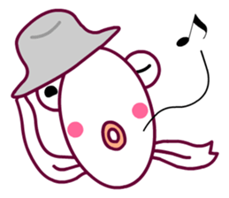 Living a Fishy Life sticker #12080366