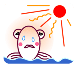 Living a Fishy Life sticker #12080369