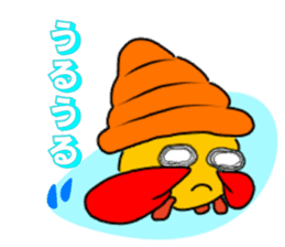 Hermit crab-kun 2 sticker #12080376