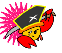 Hermit crab-kun 2 sticker #12080387