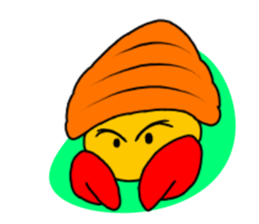 Hermit crab-kun 2 sticker #12080403