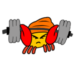 Hermit crab-kun 2 sticker #12080406