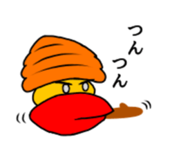 Hermit crab-kun 2 sticker #12080411