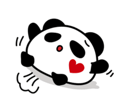 Panda maru - GOOD LUCK sticker #12080556