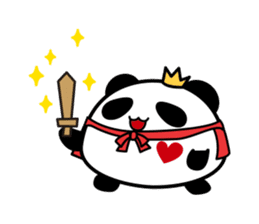 Panda maru - GOOD LUCK sticker #12080570