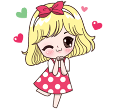 Boobib Little Cute Girl sticker #12080581