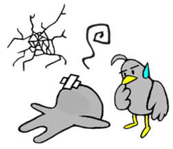 Nekokun & torikun ~society~ sticker #12081905