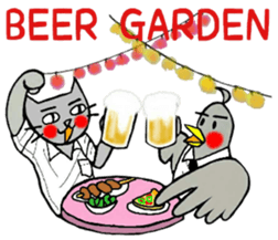 Nekokun & torikun ~society~ sticker #12081907