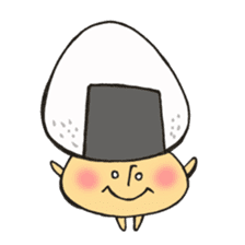 Various face Mr. rice-ball mushroom, 4. sticker #12081934
