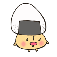 Various face Mr. rice-ball mushroom, 4. sticker #12081937