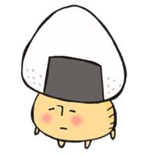 Various face Mr. rice-ball mushroom, 4. sticker #12081957