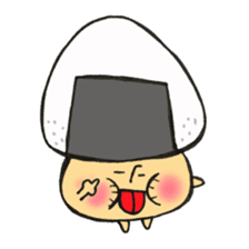 Various face Mr. rice-ball mushroom, 4. sticker #12081964