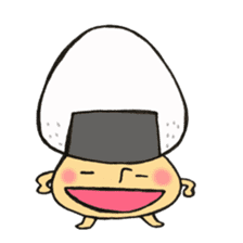 Various face Mr. rice-ball mushroom, 4. sticker #12081965