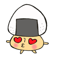 Various face Mr. rice-ball mushroom, 4. sticker #12081966