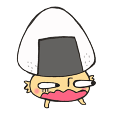 Various face Mr. rice-ball mushroom, 4. sticker #12081967