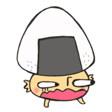 Various face Mr. rice-ball mushroom, 4. sticker #12081967