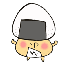 Various face Mr. rice-ball mushroom, 4. sticker #12081968