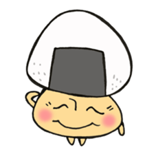 Various face Mr. rice-ball mushroom, 4. sticker #12081972