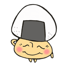 Various face Mr. rice-ball mushroom, 4. sticker #12081972