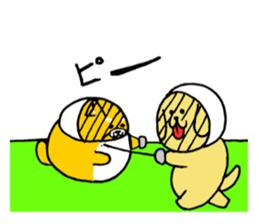 Animal sports team sticker #12082446