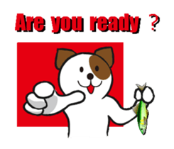 Cute dog puns like sticker #12082774