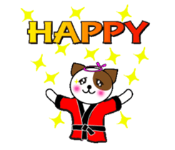 Cute dog puns like sticker #12082783