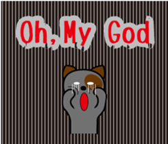 Cute dog puns like sticker #12082791