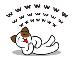 Cute dog puns like sticker #12082795