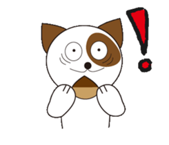 Cute dog puns like sticker #12082811