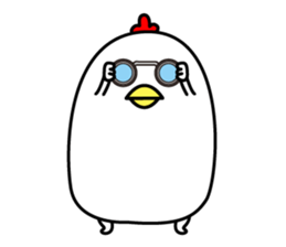 Maybe surreal bird3 sticker #12083176