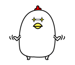 Maybe surreal bird3 sticker #12083192