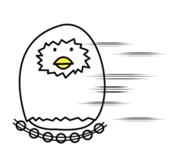 Maybe surreal bird3 sticker #12083194