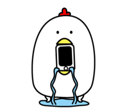 Maybe surreal bird3 sticker #12083201