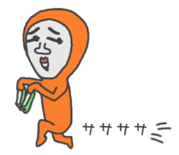 Man of tights 3 sticker #12083807