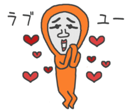 Man of tights 3 sticker #12083825