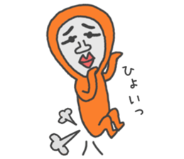 Man of tights 3 sticker #12083834