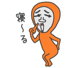 Man of tights 3 sticker #12083837