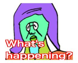 (ENGLISH VERSION) DYNAMIC ADDICTIVE FACE sticker #12084990