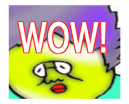 (ENGLISH VERSION) DYNAMIC ADDICTIVE FACE sticker #12085003