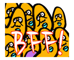 (ENGLISH VERSION) DYNAMIC ADDICTIVE FACE sticker #12085004