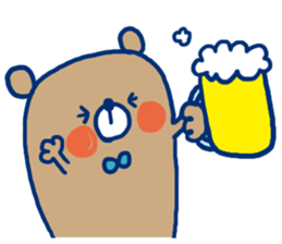 Honorific Bear1 sticker #12085188