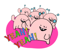 The Plaesant Spaceman sticker #12085245