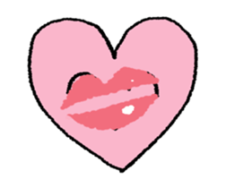 Lovely Heart Smiley sticker #12085716