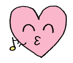 Lovely Heart Smiley sticker #12085722